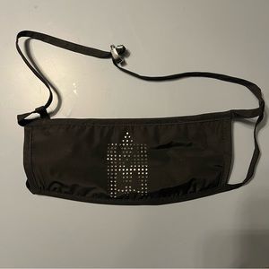 MACKAGE ADJUSTABLE COVID MASK. SIZE SMALL. BRAND NEW, NEVER WORN. BLACK.